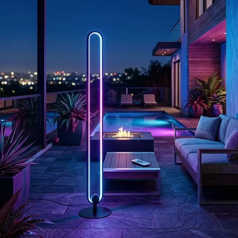 Modern Nordic LED Floor Lamp S - Interior Design Exhibition recension och pris
