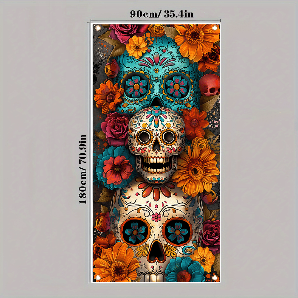 Day of the Dead Curtain - Retr - Interior Design School recension och pris