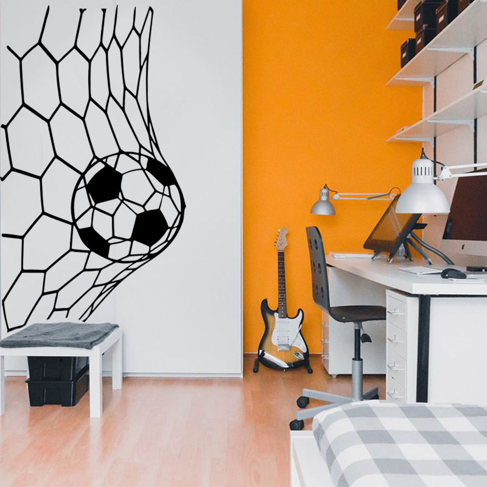Large Soceer Goal Net Wall Sti - Interior Design School recension och pris