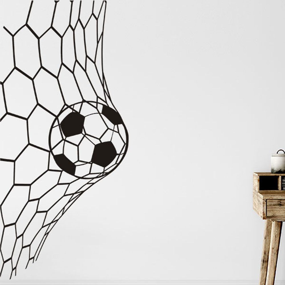 Large Soceer Goal Net Wall Sti - Interior Design School recension och pris