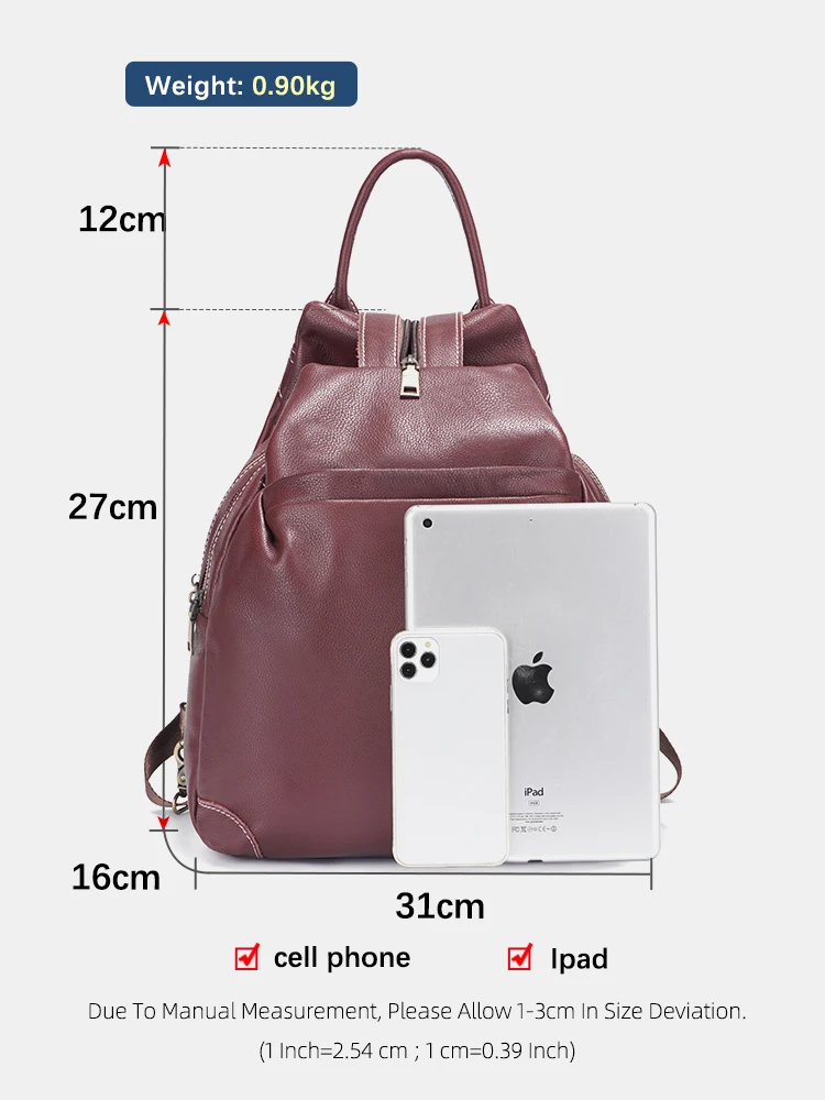 Zency Genuine Leather Women's  - Interior Design Women recension och pris