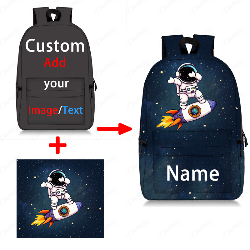 Custom Your Name Design Backpa - Interior Design Landscape recension och pris
