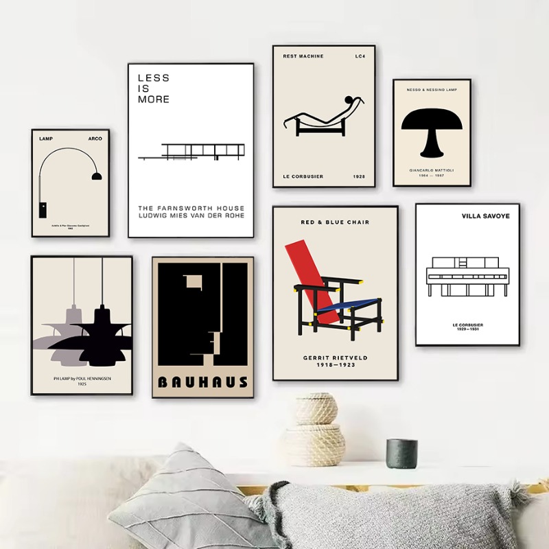 Classic Farnsworth House Bauha - Interior Design Landscape recension och pris